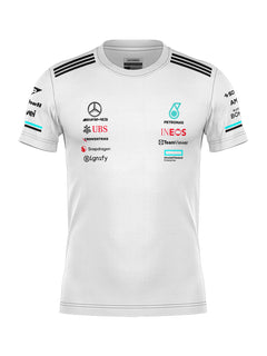 Camiseta Dryfit Mercedes Equipe Branco 2025