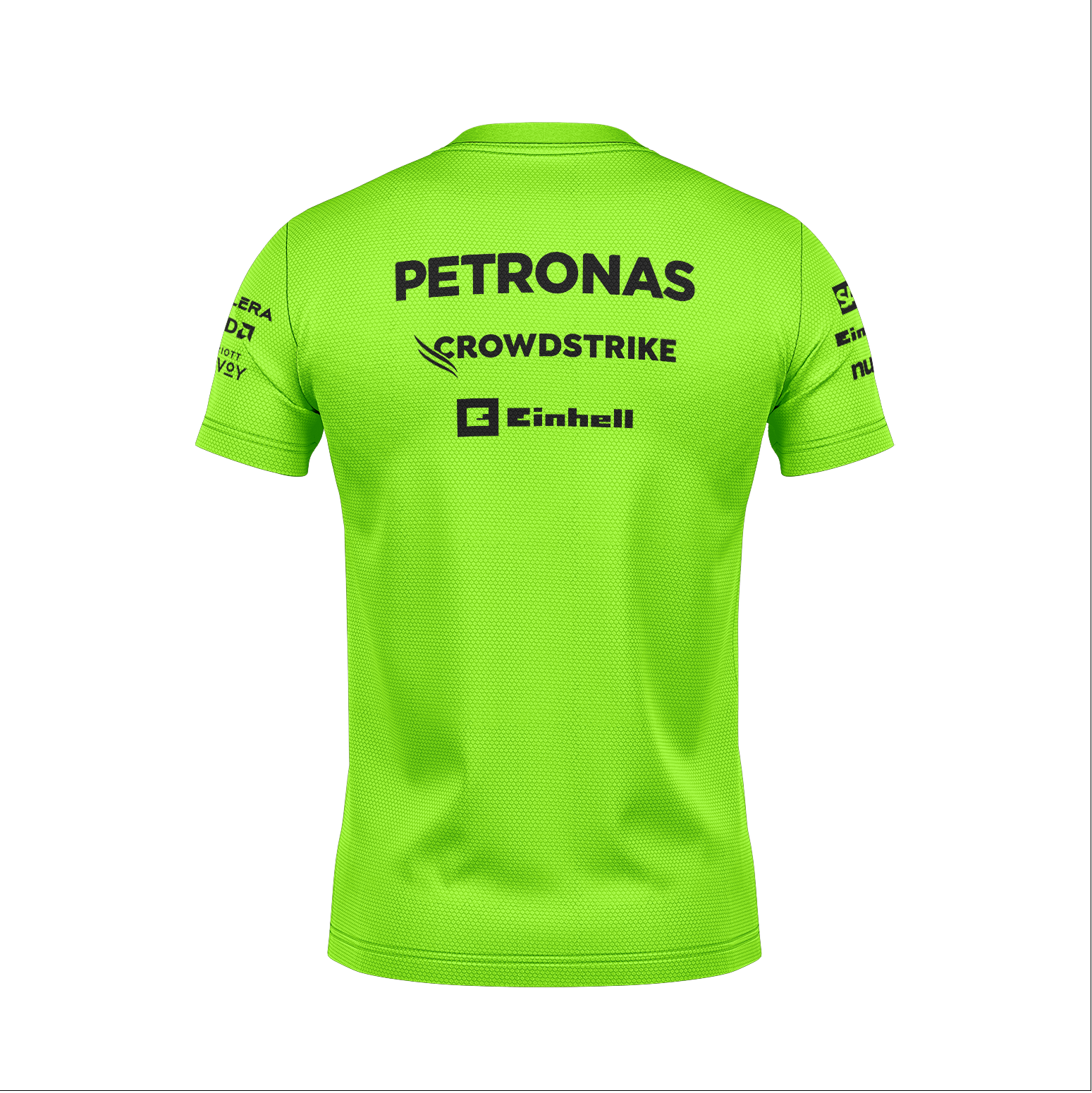 Camiseta Dryfit Mercedes Equipe Verde Neon 2025