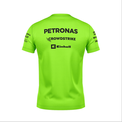 Camiseta Dryfit Mercedes Equipe Verde Neon 2025