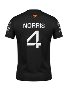 Camiseta Dryfit Mclaren Lando Norris Preto 2025