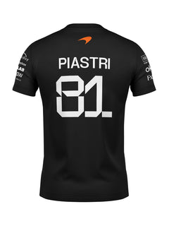 Camiseta Dryfit Mclaren Oscar Piastri Preto 2025
