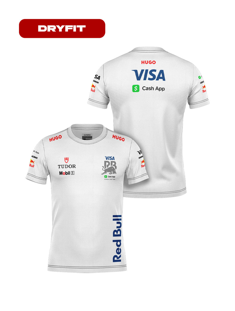Camiseta Dryfit Racing Bulls  Equipe Branco 2025