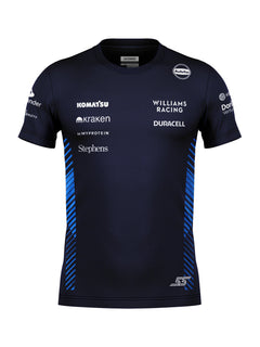 Camiseta Dryfit Williams Carlos Sainz Azul Marinho 2025