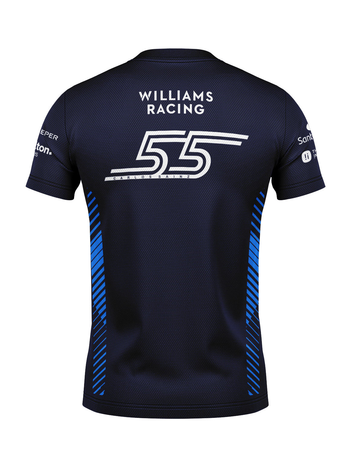 Camiseta Dryfit Williams Carlos Sainz Azul Marinho 2025