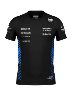 Camiseta Dryfit Williams Carlos Sainz Preto 2025