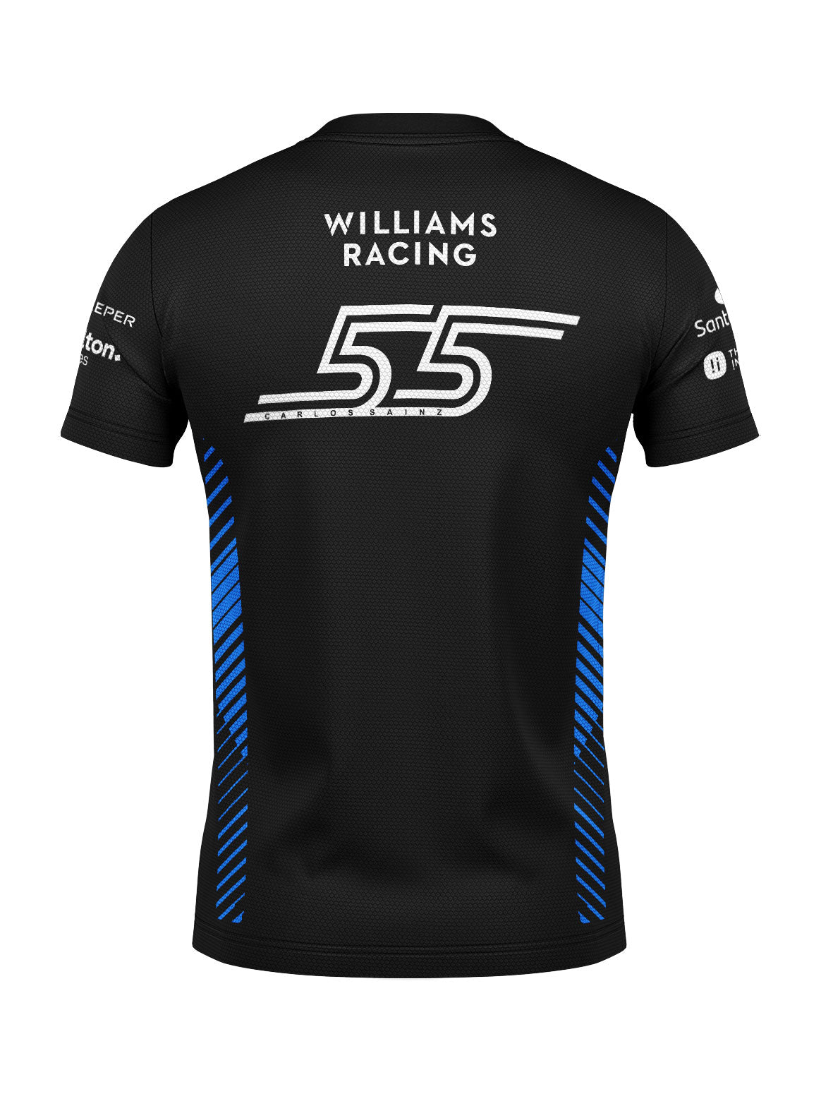Camiseta Dryfit Williams Carlos Sainz Preto 2025