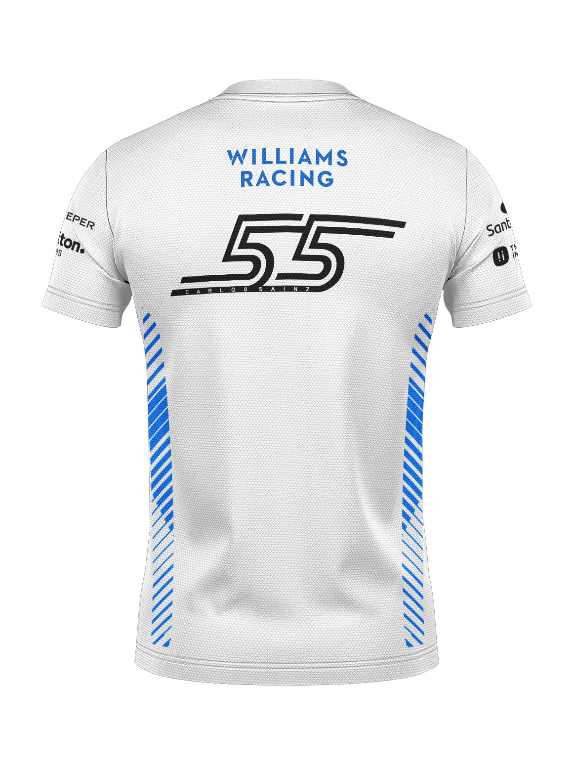 Camiseta Dryfit Williams Alex Albon Branco 2025