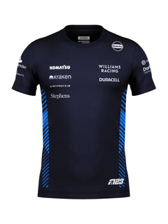 Camiseta Dryfit Williams Alex Albon Azul Marinho 2025