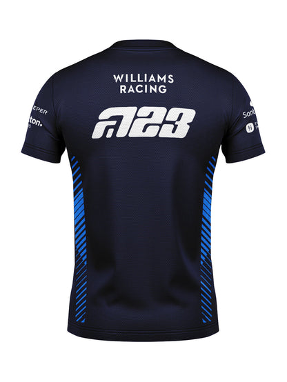 Camiseta Dryfit Williams Alex Albon Azul Marinho 2025