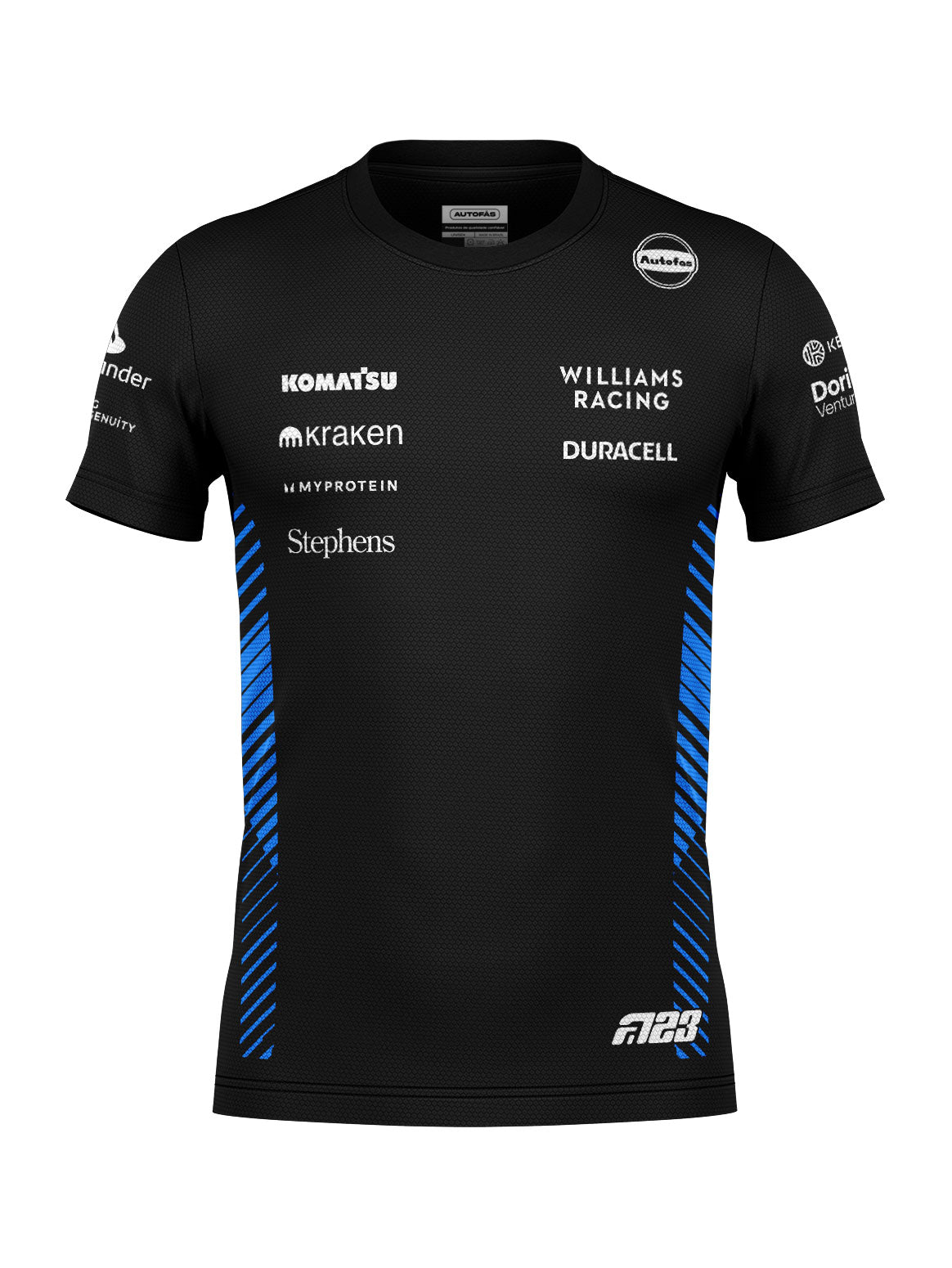 Camiseta Dryfit Williams Alex Albon Preto 2025
