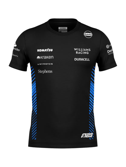Camiseta Dryfit Williams Alex Albon Preto 2025