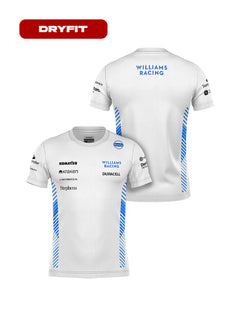 Camiseta Dryfit Williams Equipe Branco 2025
