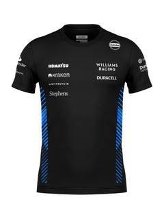 Camiseta Dryfit Williams Equipe Preto 2025