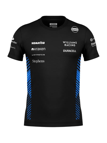 Camiseta Dryfit Williams Equipe Preto 2025