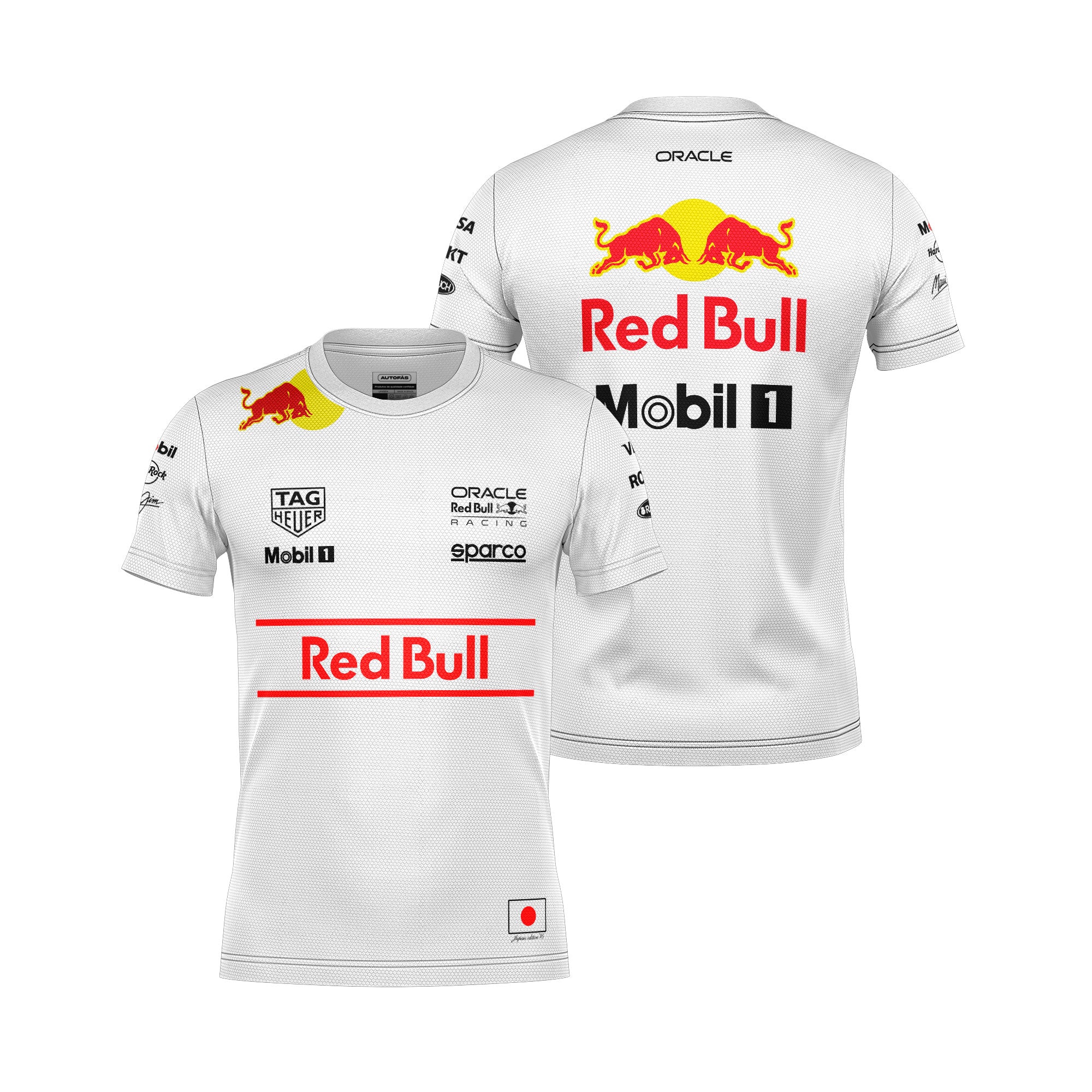 Camiseta Dryfit Red Bull Racing Edição Especial Japão 2025