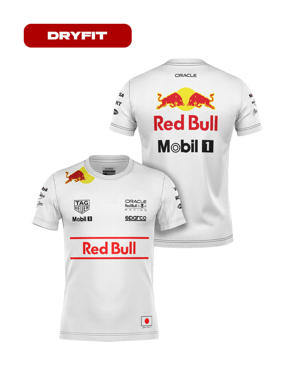 Camiseta Dryfit Red Bull Racing Edição Especial Japão 2025