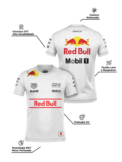 Camiseta Dryfit Red Bull Racing Edição Especial Japão 2025