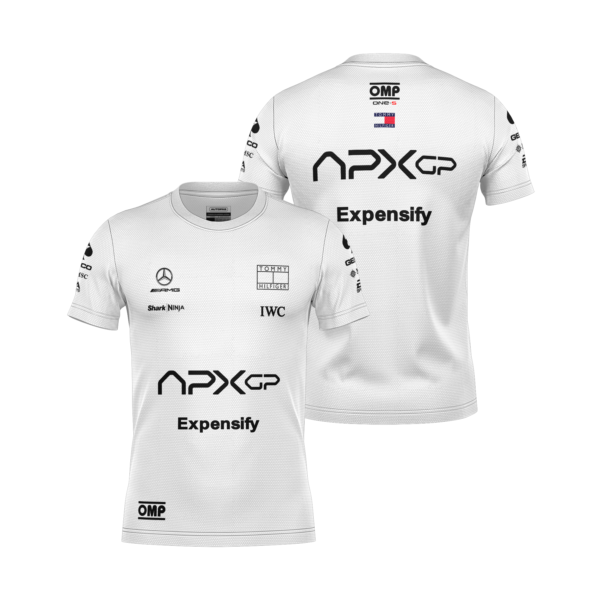 Camiseta Dryfit Filme F1 APXGP Branco