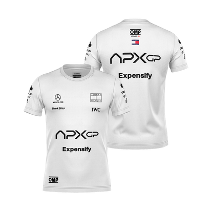 Camiseta Dryfit Filme F1 APXGP Branco