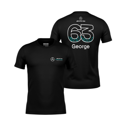 Camiseta Dryfit Mercedes George Russell Minimal 2025