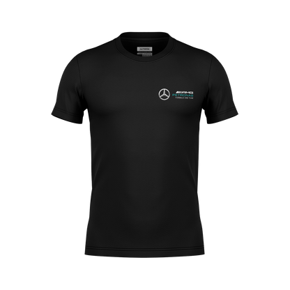 Camiseta Dryfit Mercedes Kimi Antoneli Minimal Preto 2025