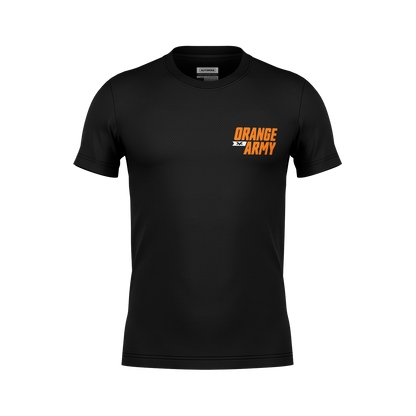 Camiseta Dryfit RedBul Max Verstappen Orange Army Preto 2025