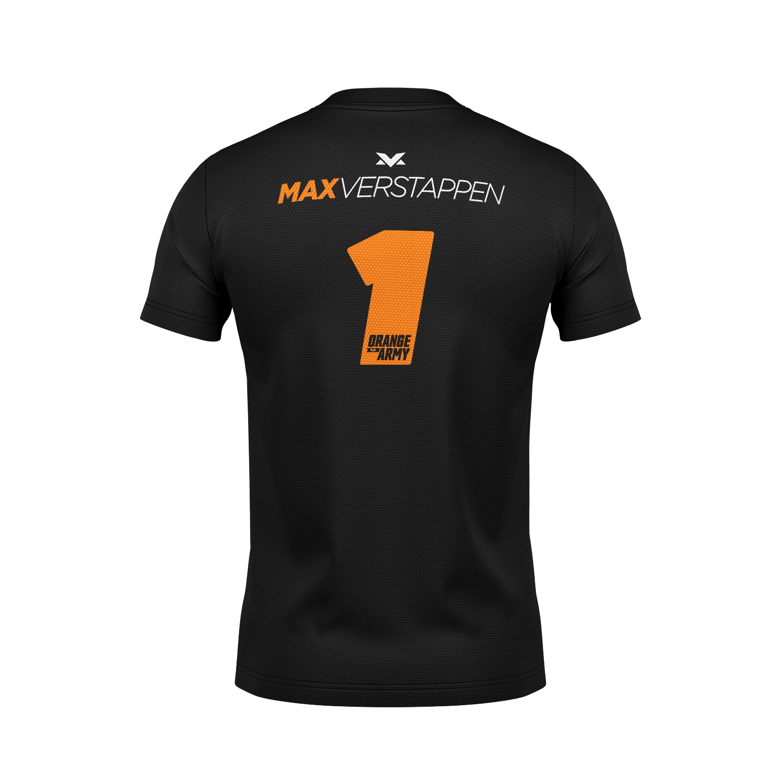 Camiseta Dryfit RedBul Max Verstappen Orange Army Preto 2025