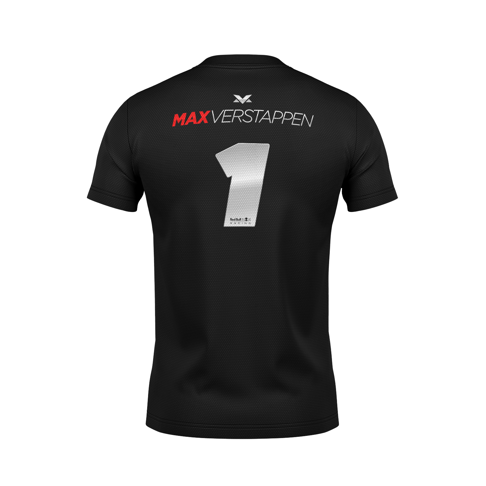 Camiseta Dryfit RedBull Max Verstappen Minimal Preto 2025