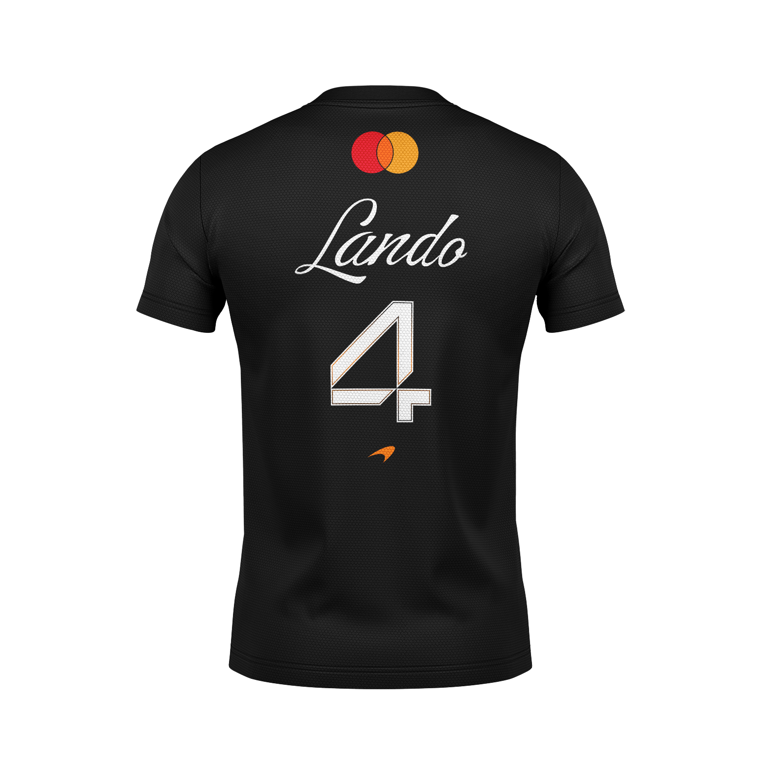 Camiseta Dryfit McLaren Lando Norris Minimal Preto 2025