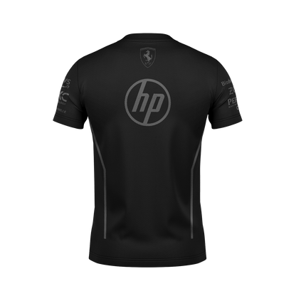 Camiseta Ferrari Equipe All Black 2025 Preto