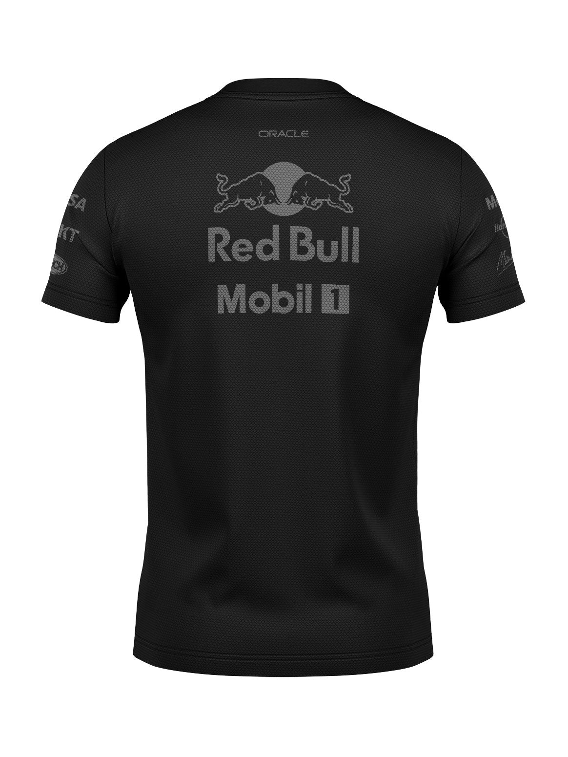 Camiseta Dryfit RedBul Equipe All Black Preto