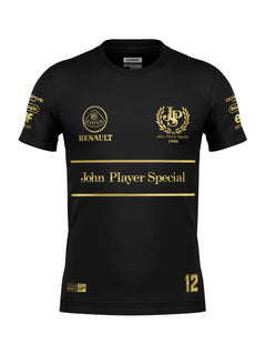 Camiseta Dryfit Lotus John Player 80s Preto 2025