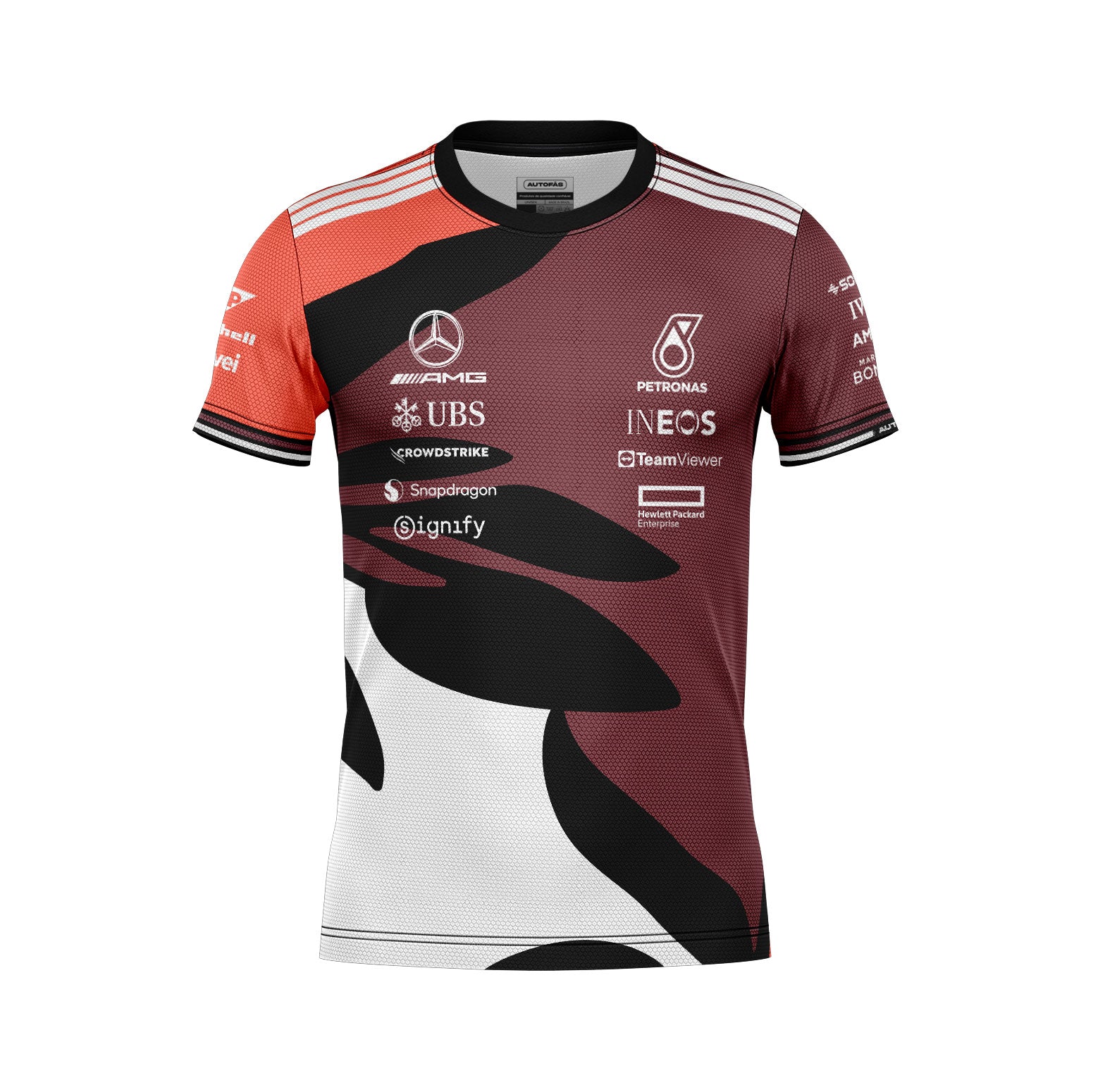 Camiseta Dryfit Mercedes Edição Especial Miami 2025