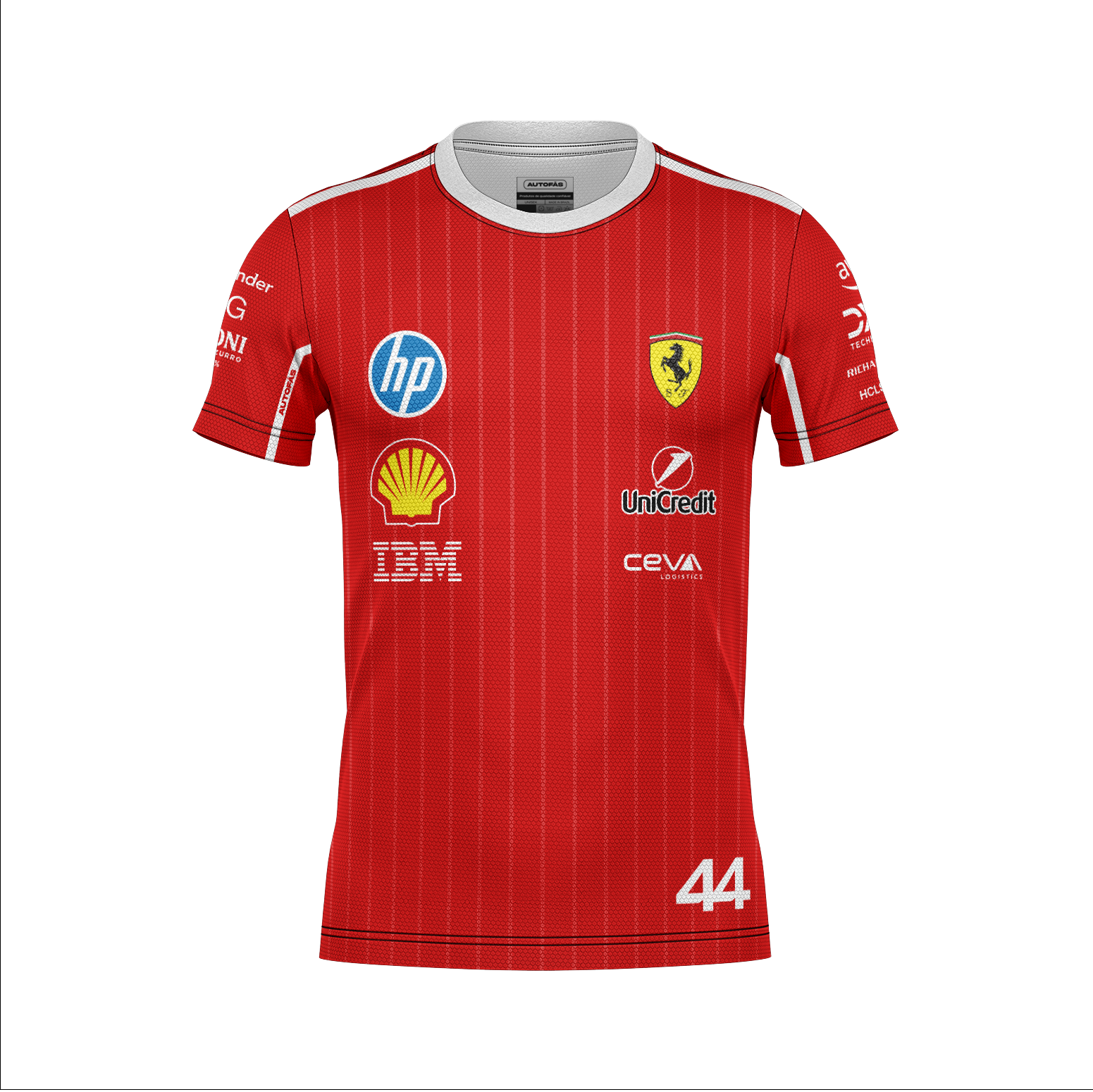 Camiseta Dryfit Full Ferrari Lewis Hamilton 2025