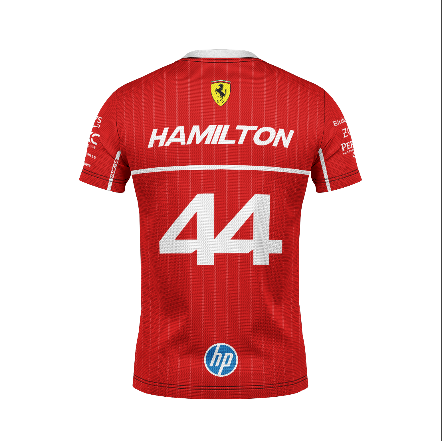 Camiseta Dryfit Full Ferrari Lewis Hamilton 2025