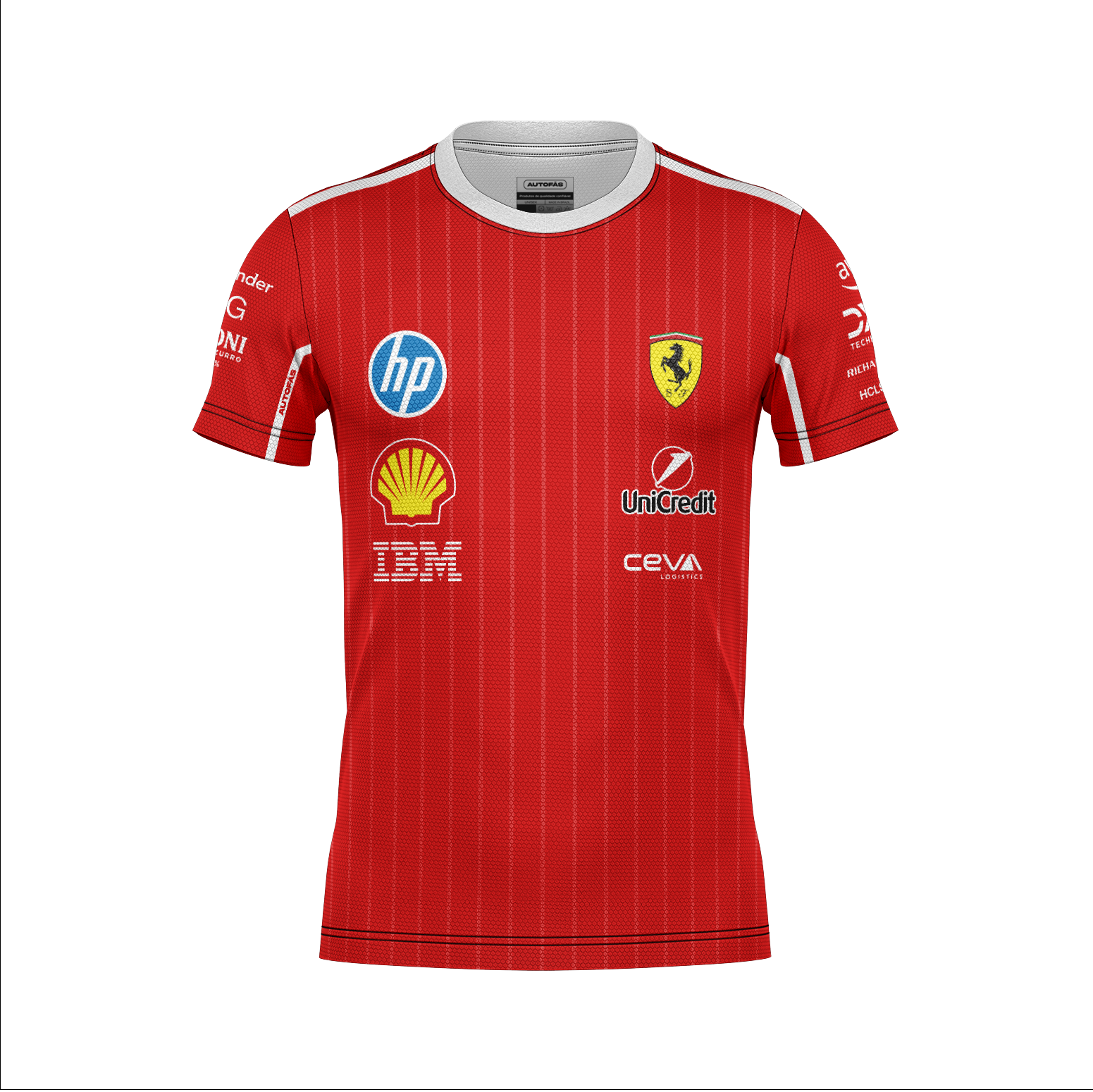 Camiseta Dryfit Full Ferrari Equipe 2025