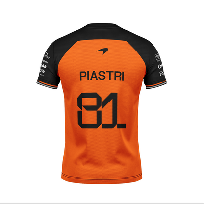 Camiseta Dryfit Full Mclaren Oscar Piastri 2025