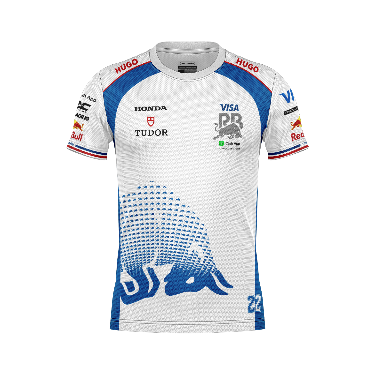 Camiseta Dryfit Full Racing Bulls Yuki Tsunoda 2025