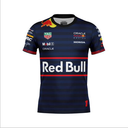 Camiseta Dryfit Full Red Bull Max Verstappen 2025