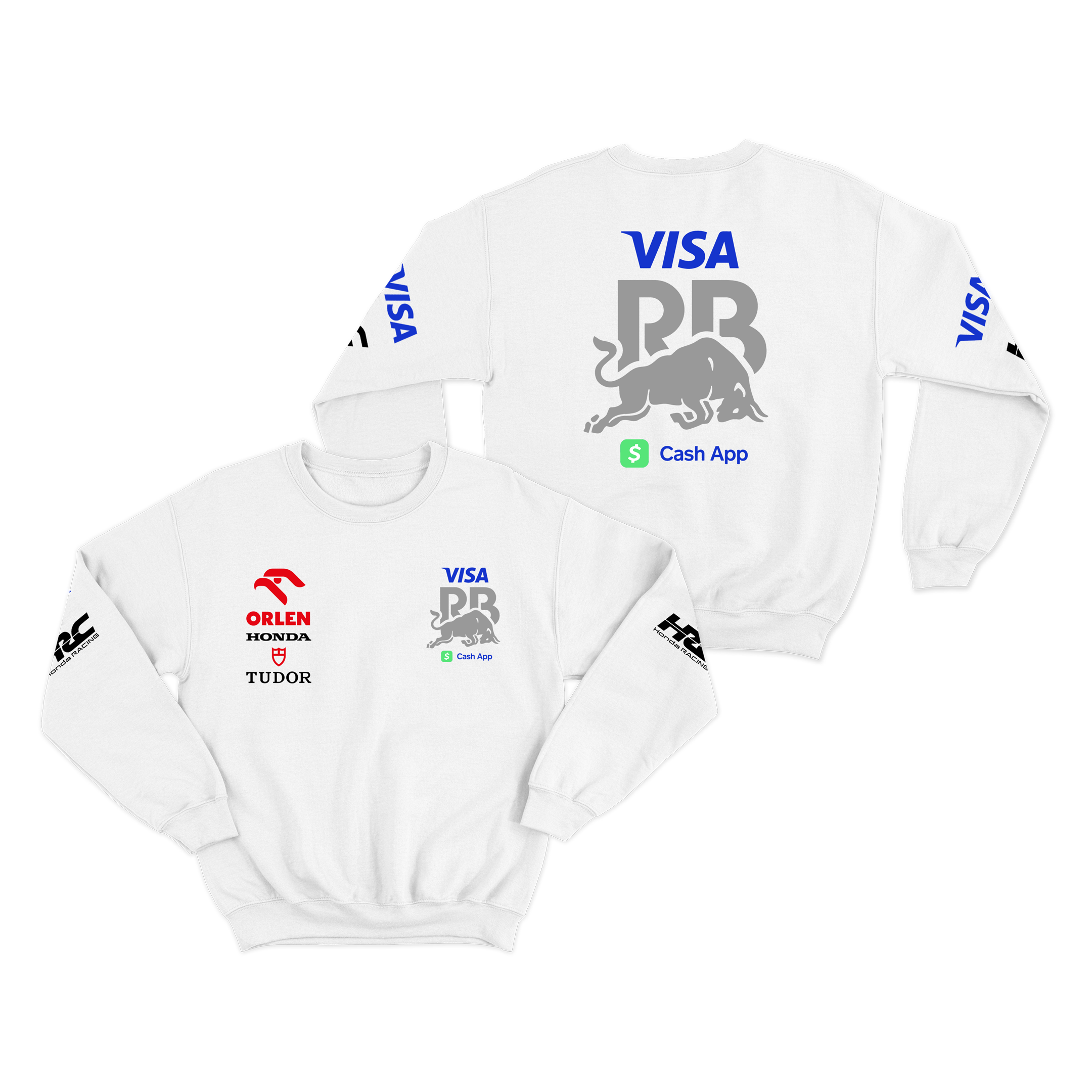 Moletom Visa Racing Bulls Branco 2024