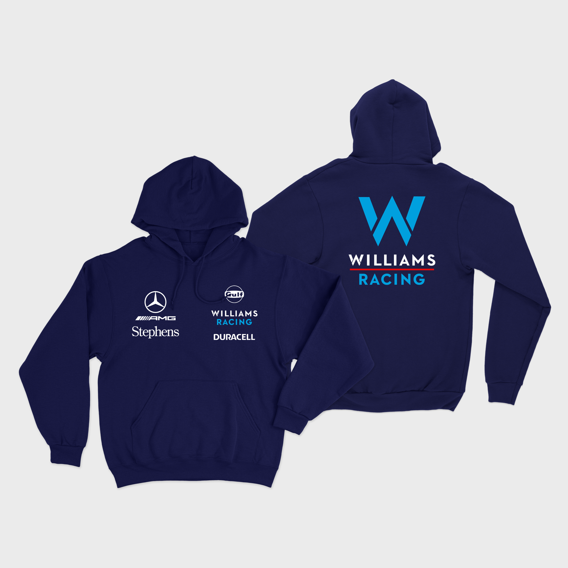 Moletom Canguru Williams Racing 2023 Azul