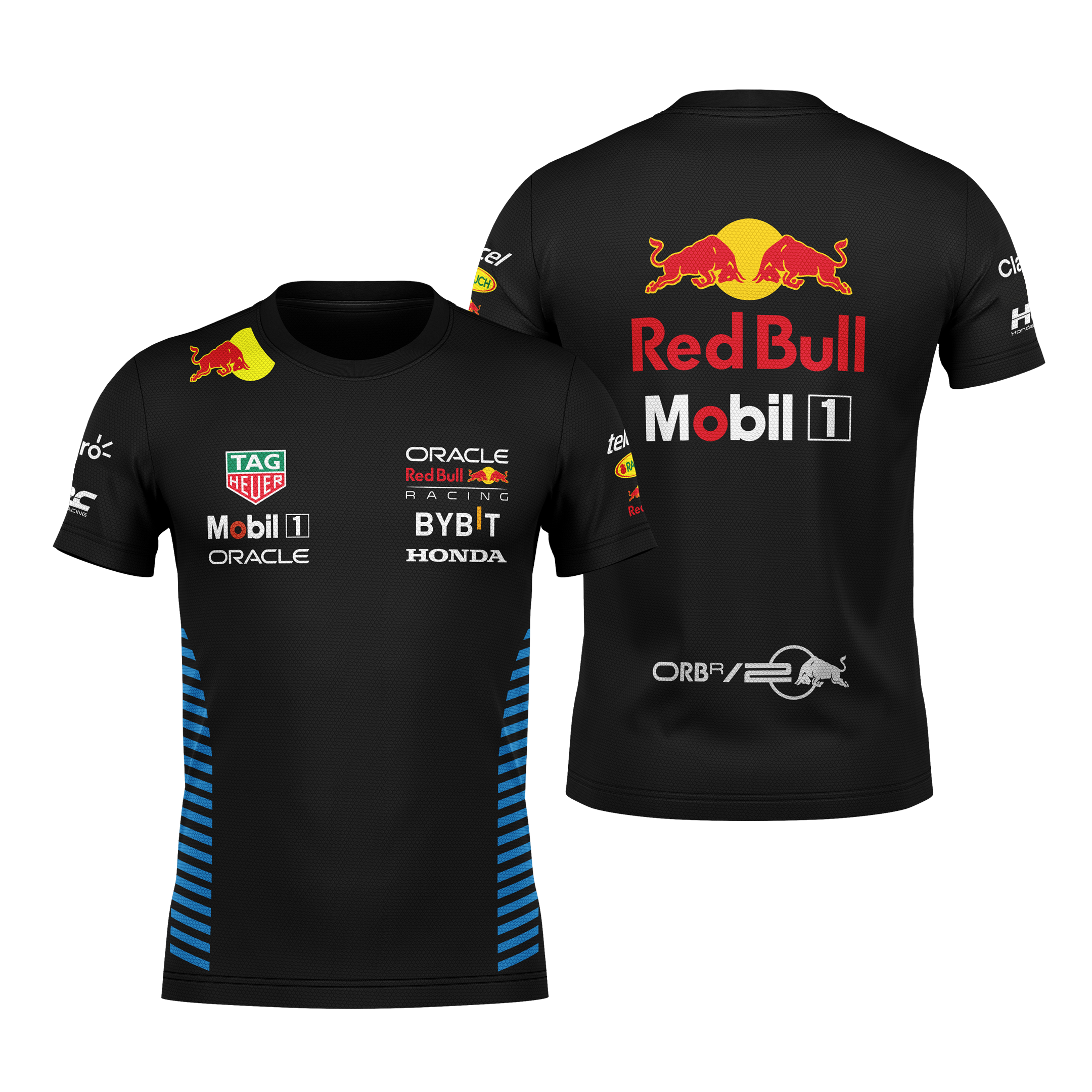 Camiseta DryFit Red Bull Racing 2024 Preta