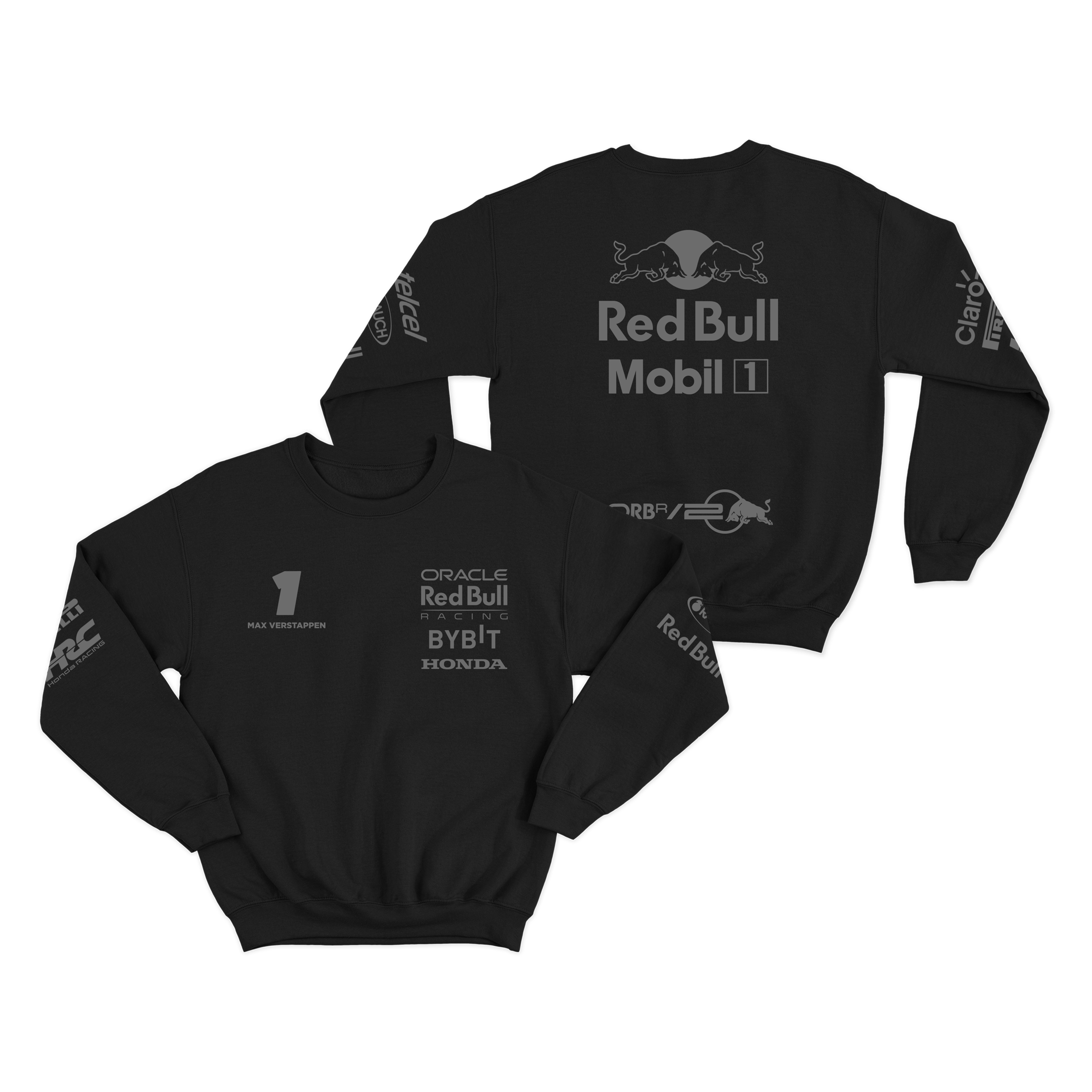 Moletom Red Bull All Black 2024 Max Verstappen