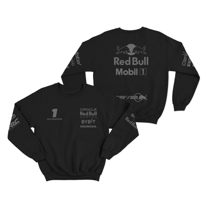 Moletom Red Bull All Black 2024 Max Verstappen