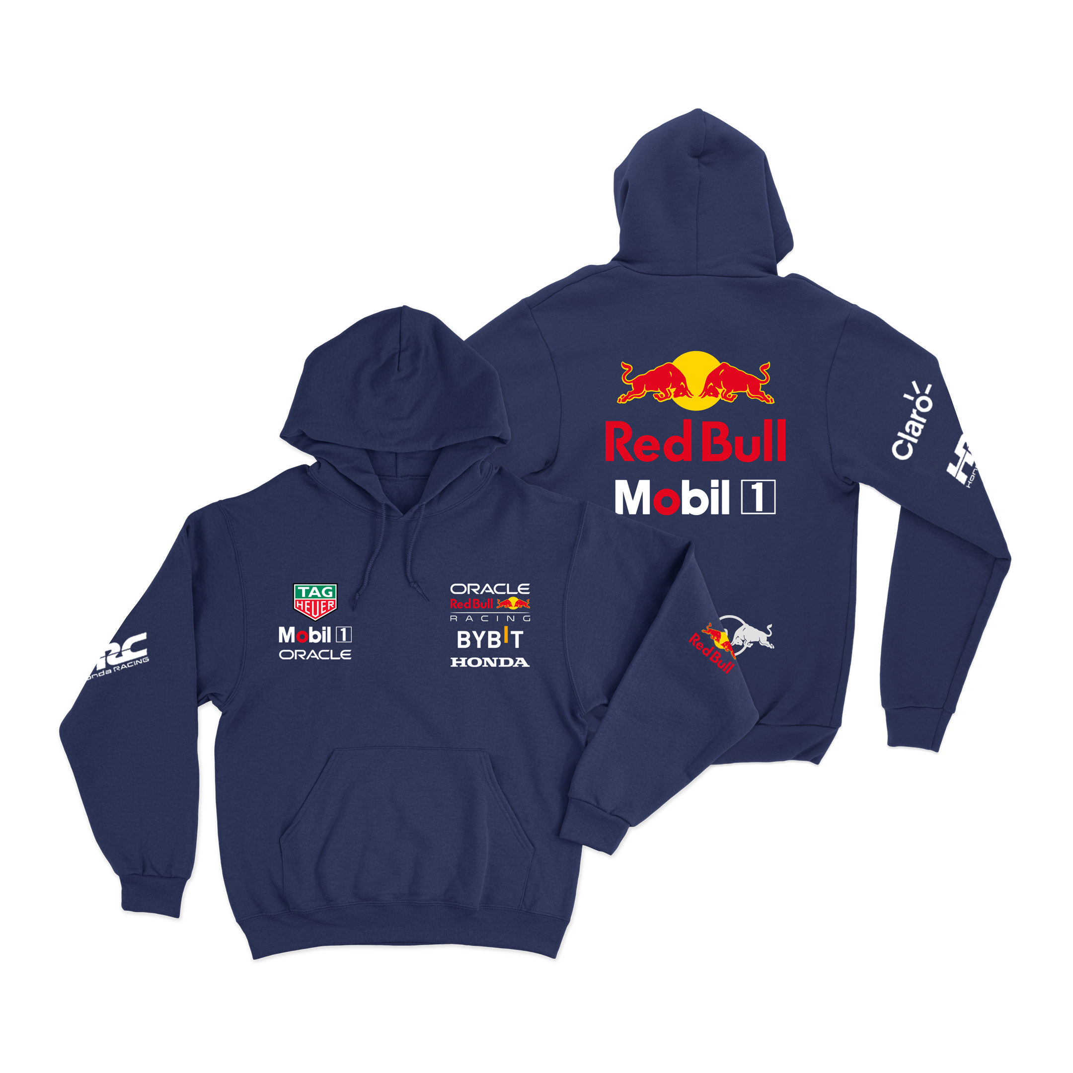 Moletom Canguru Red Bull Azul Marinho 2024