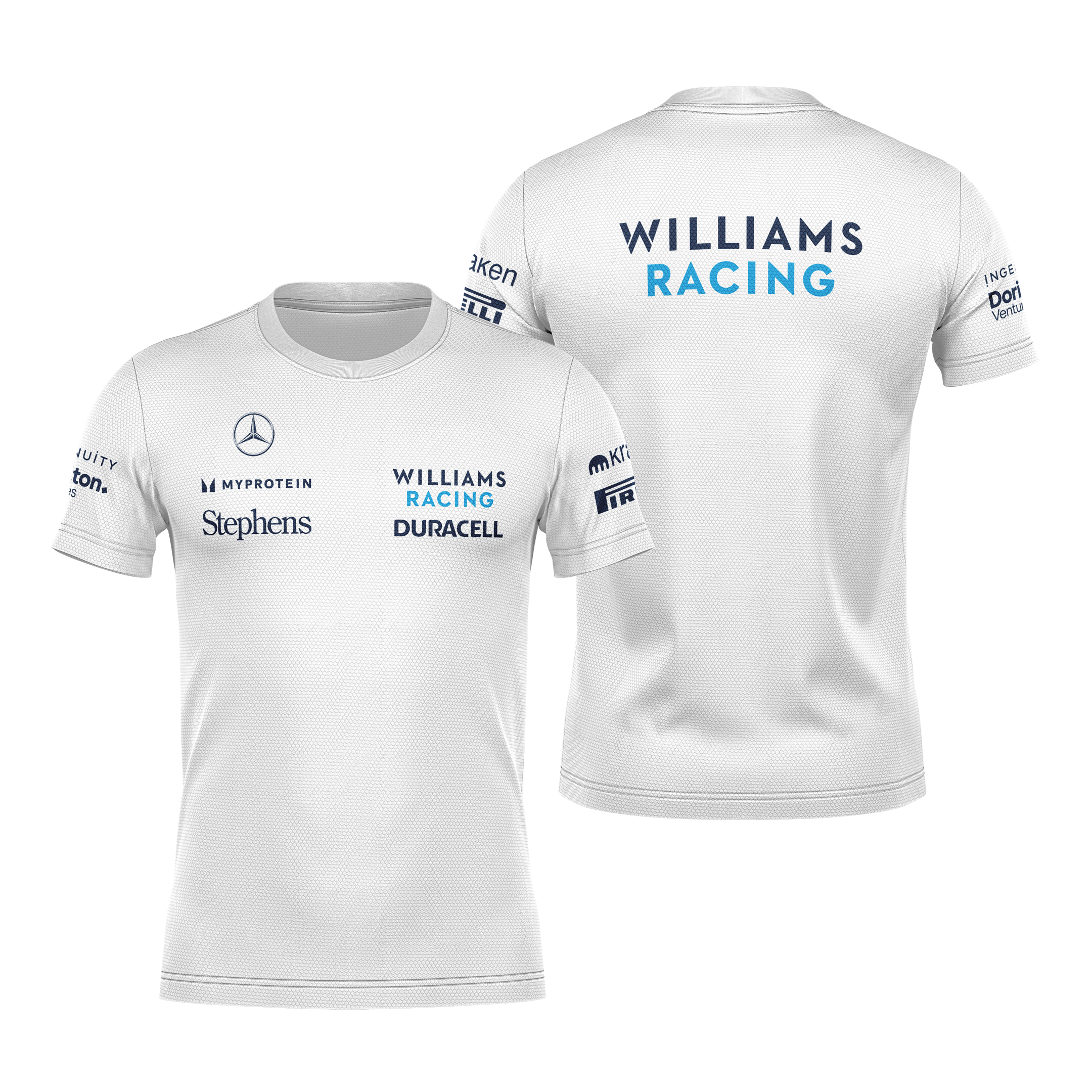 Camiseta DryFit Williams 2024 Branca