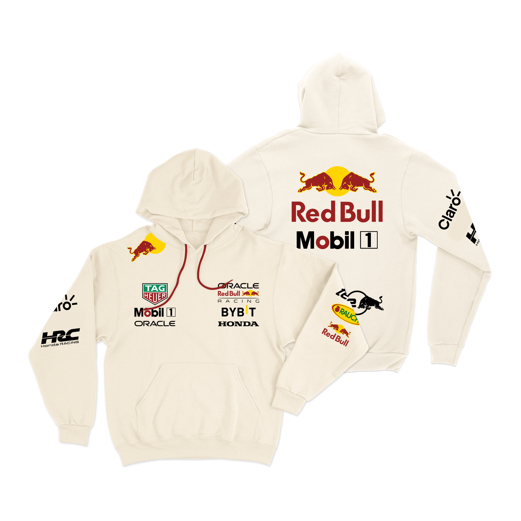 Moletom Canguru Red Bull Off-White 2024