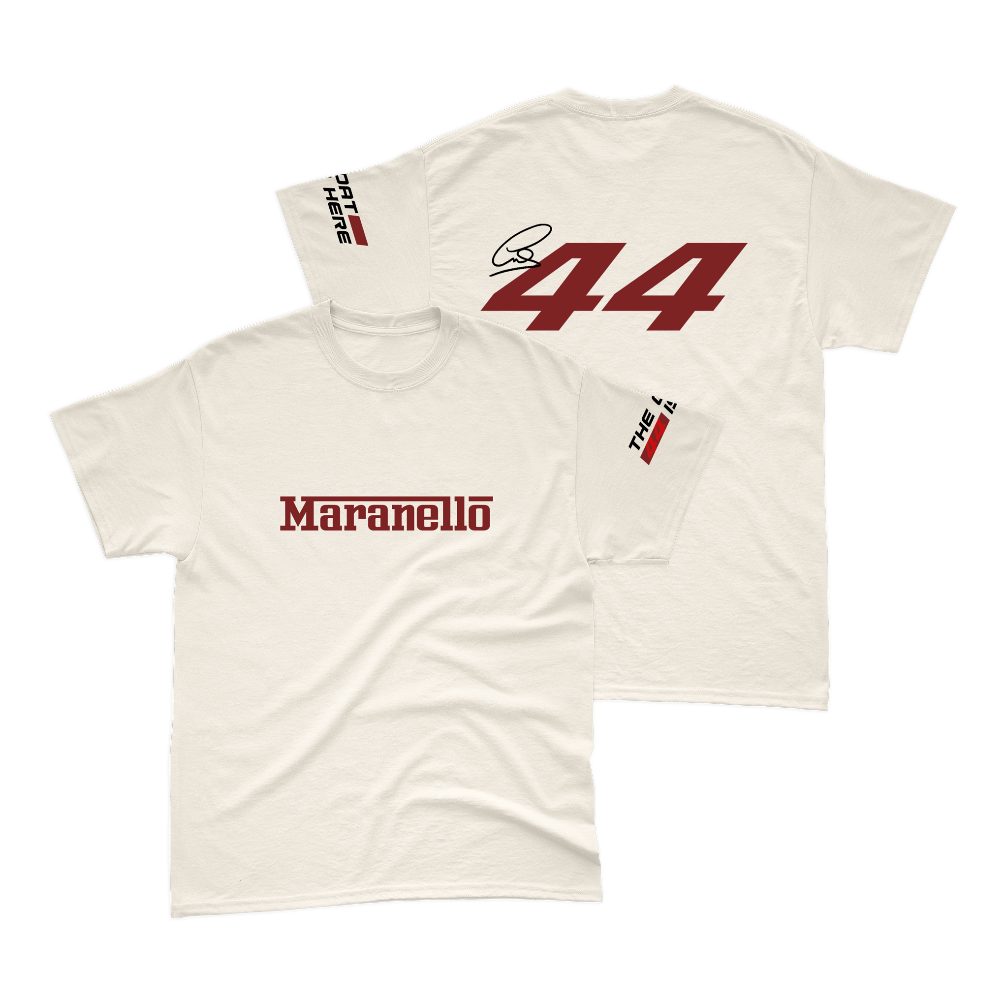 Camiseta Lewis Hamilton Ferrari 2025 Maranello 44