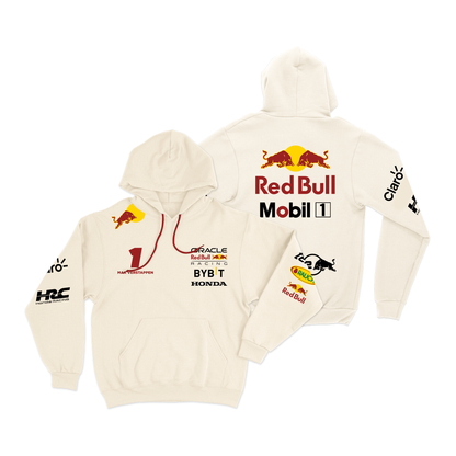 Moletom Canguru Red Bull Max Verstappen Off-White 2024