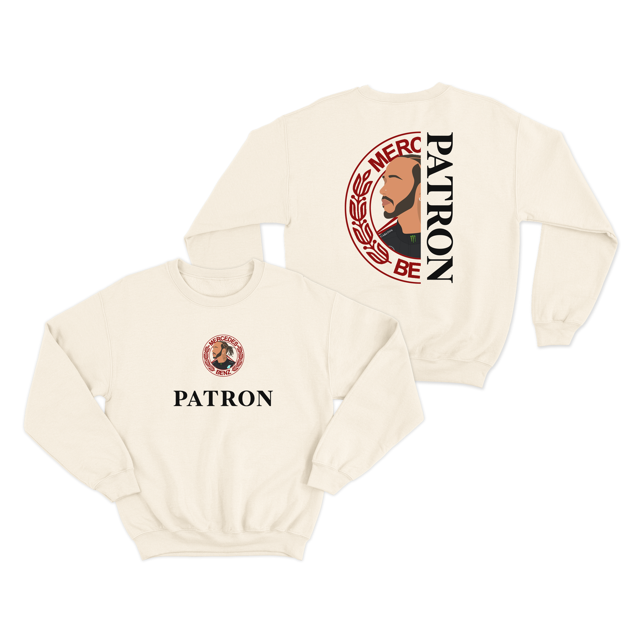 Moletom Lewis Hamilton Patron Off White Edição Limitada